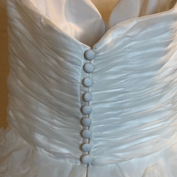 New, Never Worn Ivory Wedding Dress - Picture 5 of 11